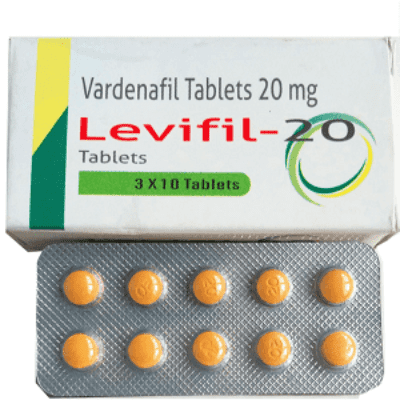 Levifil 20Mg Tablets 立威大 樂威壯 治療陰莖勃起性功能障礙 香港正品現貨