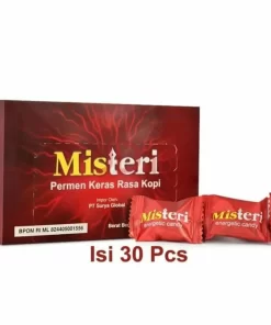 印尼红糖 Misteri Candy  人參咖啡糖  咖啡糖   耐力糖  30/1盒   香港現貨正品