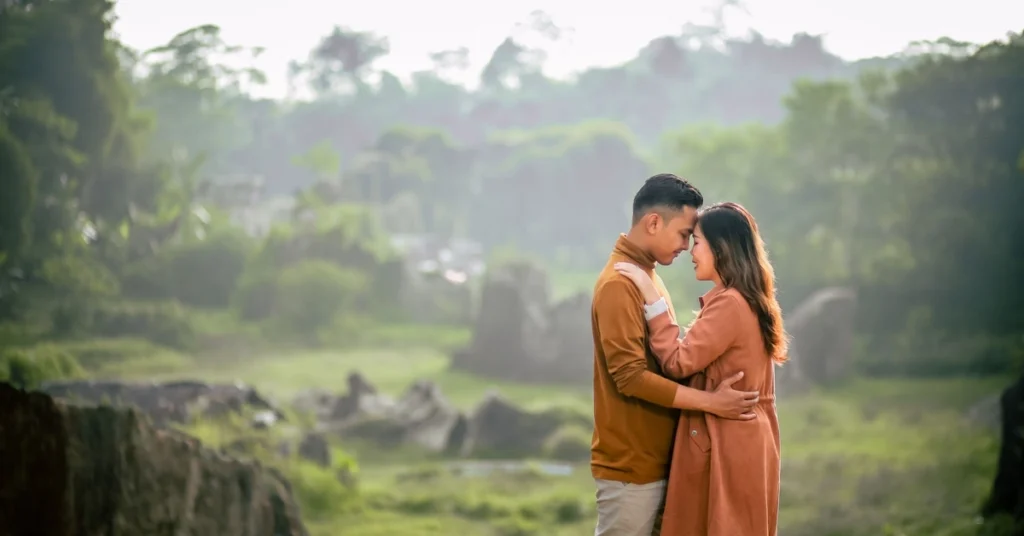 Couple romantic health